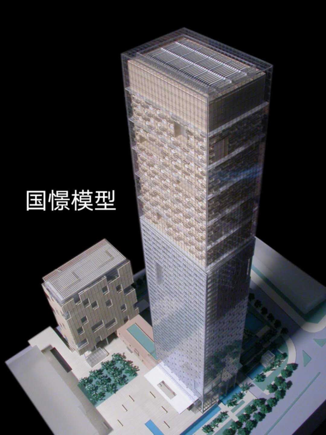 化德县建筑模型